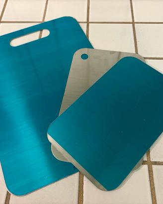 Set taglieri Acciaio Inox rinforzato lega Titanio