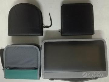 Lotto di Custodie PORTA DVD e CD. 4 MODELLI.