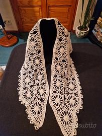 Collo a scialle removibile 