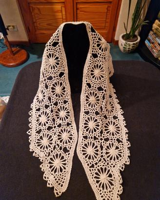 Collo a scialle removibile 