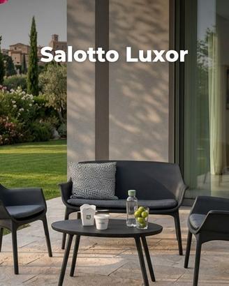 Salotto Luxor da esterno