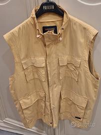Gilet Wampum tg. XL giallo cotone
