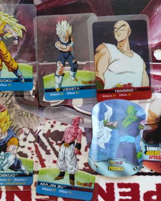 Mini lotto lamincards Dragon ball z