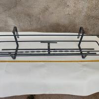 fioriere in ferro con gancio regolabile 