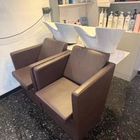 Coppia lavatesta professionali