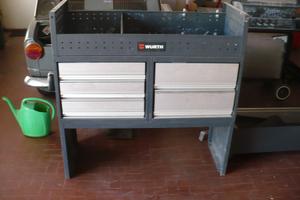 CASSETTIERA SCAFFALE WURTH