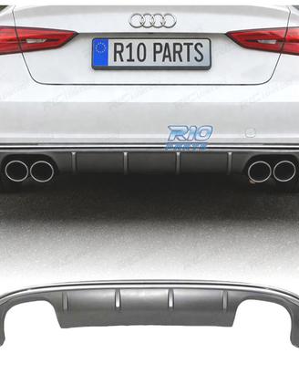 DIFFUSORE AUDI A3 8V SPORTBACK 13-15 LOOK S3