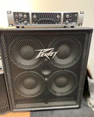 PEAVEY TOUR 450 + TVX 410