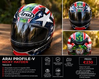 Arai Profile-V Nicky Hayden – Taglia M