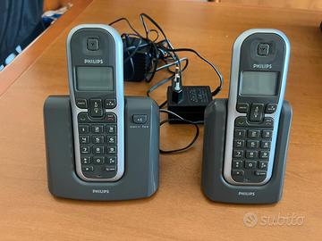 Coppia telefoni cordless Philips DECT 122 Duo