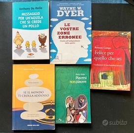 Lotto 5 libri crescita personale mindset