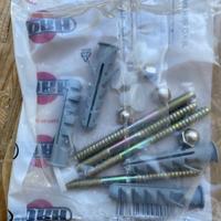 Stock 80 kit di fissaggi per bidet/wc6x80 tasselli