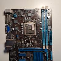 ASUS H61M-K LGA 1155 (Socket H2)