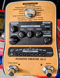 Zoom AC 2 acoustic modeller