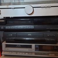 Lotto HI-FI Stereo Cassette Vintage Amplificatori