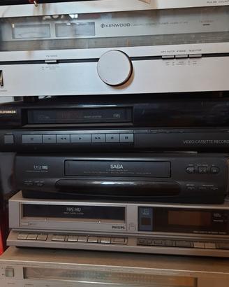 Lotto HI-FI Stereo Cassette Vintage Amplificatori