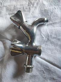 Rubinetto 1/2 pollice con attacco lavatrice 