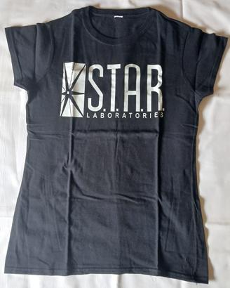 Maglietta t-shirt donna "Flash-STAR Laboratories"