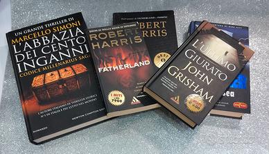 Libri-STOCK Thriller-Romanzi: 5 Libri a soli 5 eur
