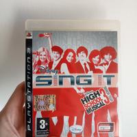 SING IT HIGH SCHOOL MUSICAL 3 Ps3