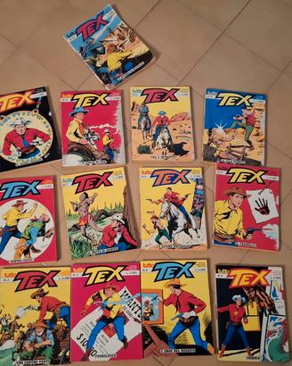 13 fumetti tutto tex numeri disponibili in elenco 