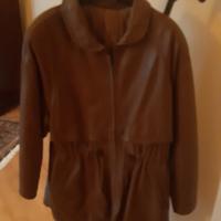 giacca lunga in pelle 