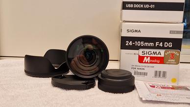 SIGMA 24-105 F4 DG OS HSM  Art x NIKON