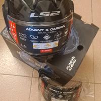 casco in carbonio LS2 taglia L.
