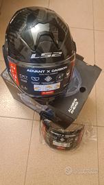 casco in carbonio LS2 taglia L.