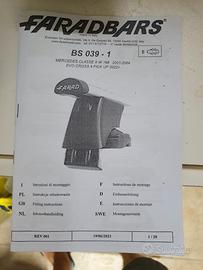 Kit portapacchi Farad BS 039 Mercedes A Evo Cross