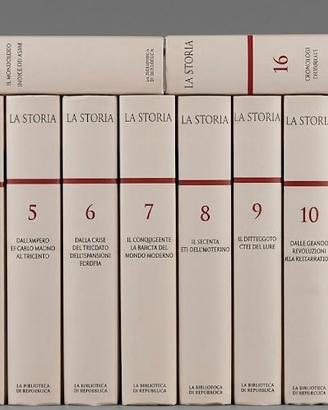 Enciclopedia La Storia Completa 16 Volumi