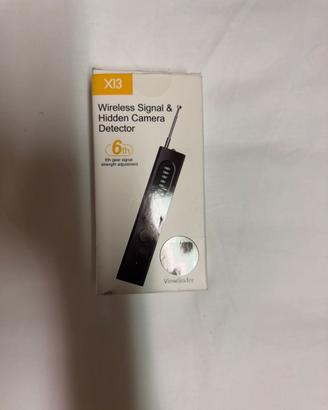 Rilevatore X13 segnali wireless e telecamere