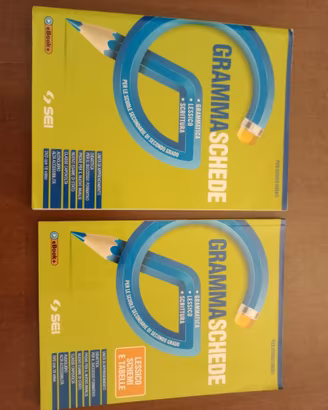 GRAMMASCHEDE due volumi GRAMMATICA LESSICO SCRITT
