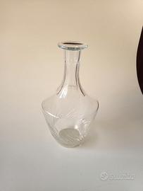 Decanter in Vetro Soffiato - Lavorazione a Spirale