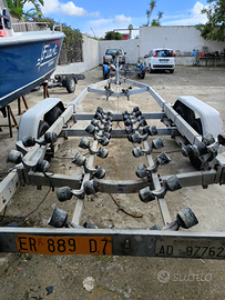 Carrello doppio asse