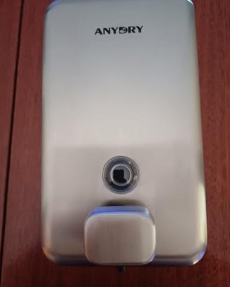 Anydry dispenser di sapone manuale in acciaio