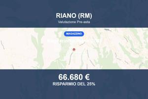 Immobile in asta di 171 m² a Riano