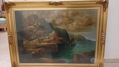 quadro olio su tela di Grignani