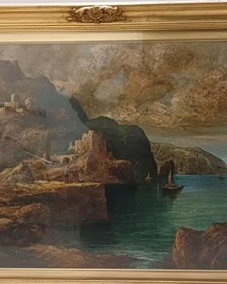 quadro olio su tela di Grignani