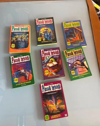 Lotto 7 Libri Piccoli Brividi R.L.Stine