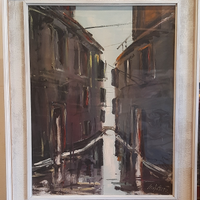 CECCHETTO FABIANO Venezia olio su tela