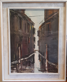 CECCHETTO FABIANO Venezia olio su tela