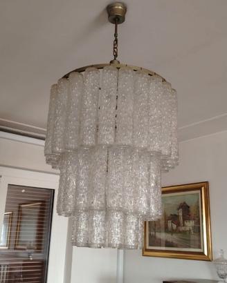 Lampadario in vetro di murano