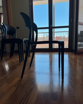 Sedie plastica nera comprate su amazon