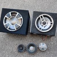 impianto audio per auto 
