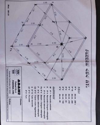 GAZEBO PAGODA ESTERNA 4X4