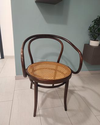 Sedia stile Thonet vintage