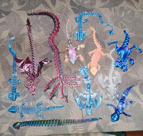 COLLEZIONE 12 FIGURE GRANDI IN 3D 