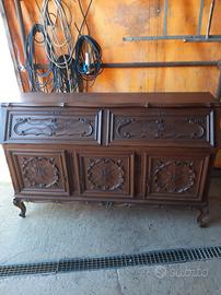 secreter con cassetti interni 