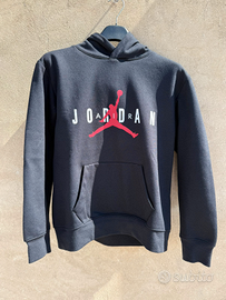 Jordan Hoodie Nera con Logo Jumpman – Taglia XL
